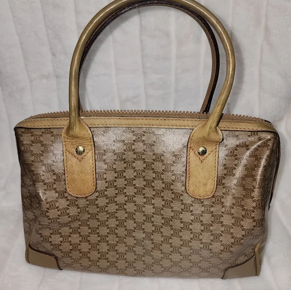Celine Vintage Macadam Handbag - Picture 2 of 8